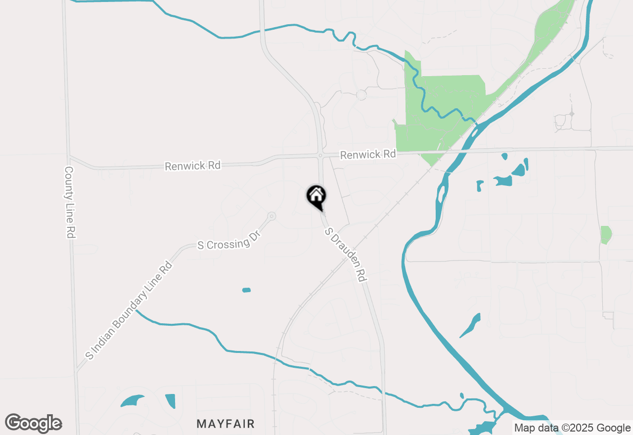 Map of 16109 S Longcommon Lane, Plainfield, IL 60586