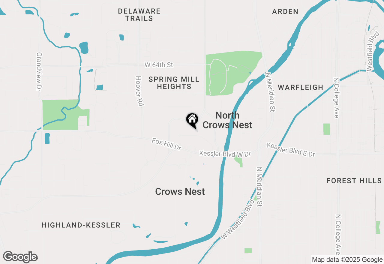 Map of 6041 Sunset Lane, Indianapolis, IN 46228