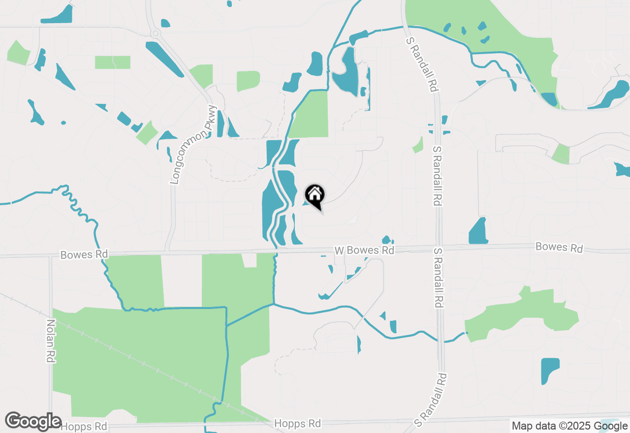 Map of 2525 Rolling Ridge Drive, Elgin, IL 60124