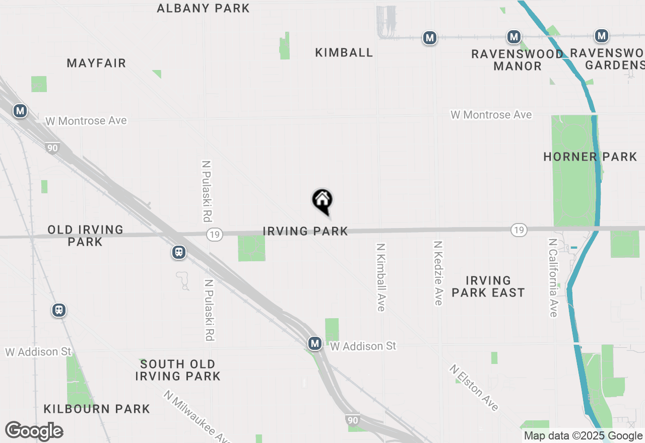 Map of 4016 N Central Park Avenue #3E, Chicago, IL 60618