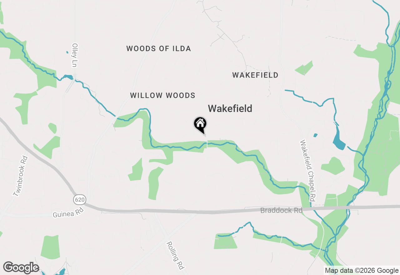 Map of 8813 Queen Elizabeth Boulevard, Annandale, VA 22003