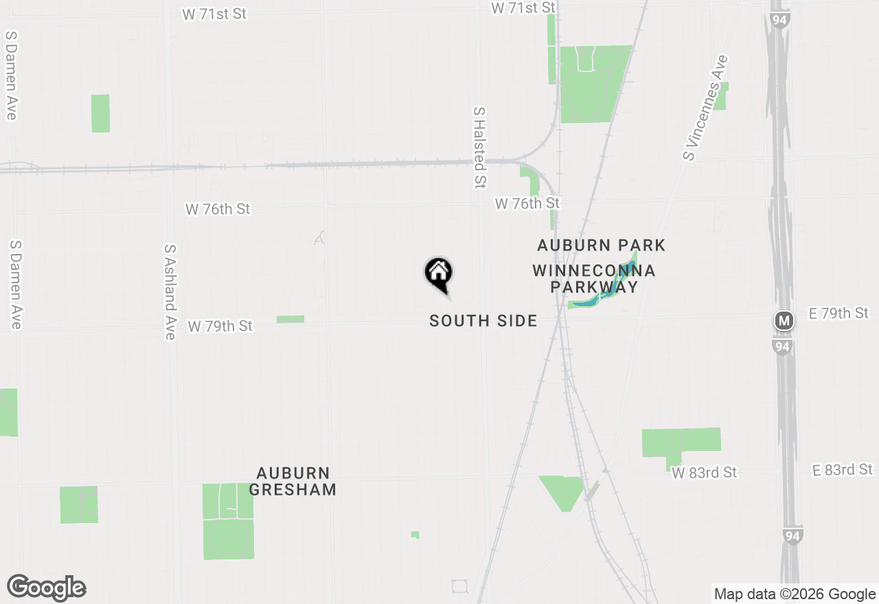 Map of 7828 S Peoria Street, Chicago, IL 60620