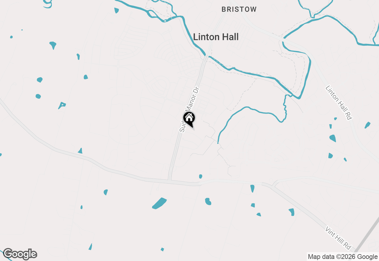 Map of 10009 Boreland Court, Bristow, VA 20136