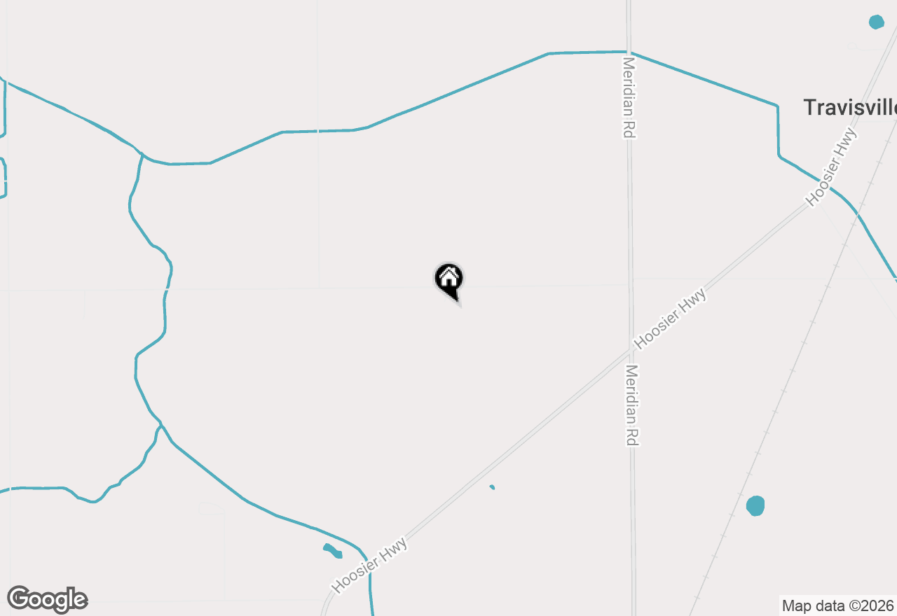 Map of 606 W 400 S Road, Bluffton, IN 46714