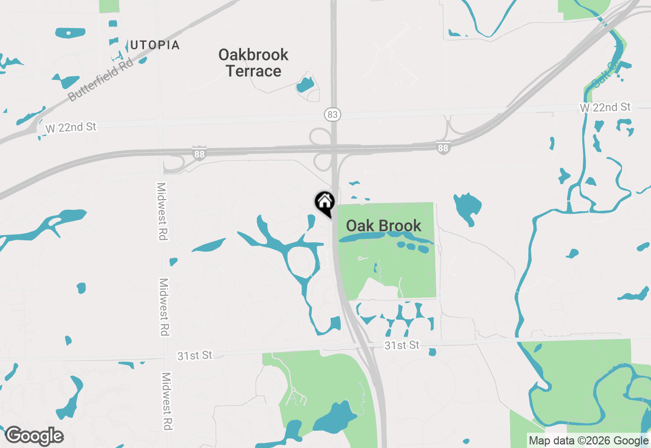 Map of 211 Briarwood Pass, Oak Brook, IL 60523