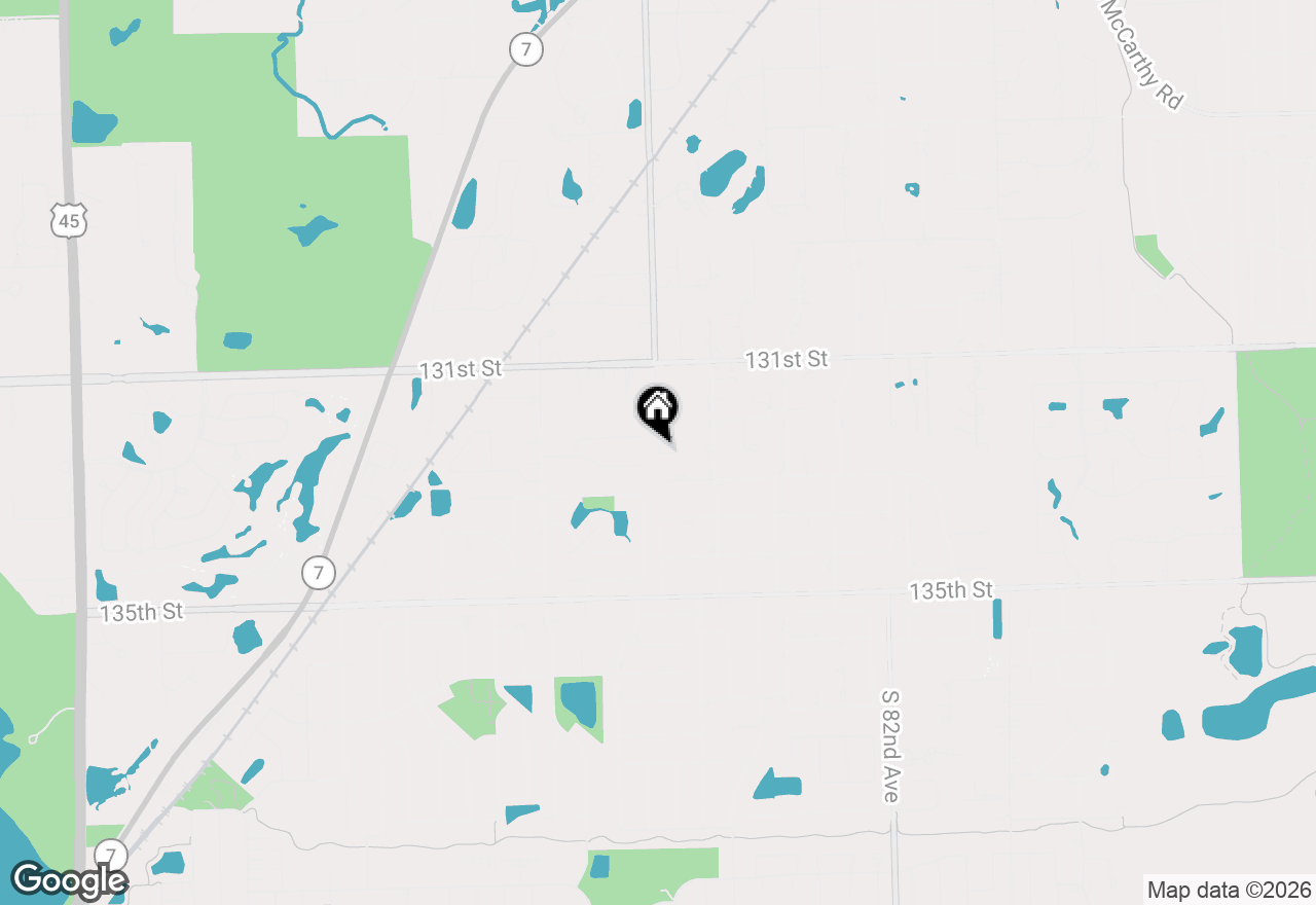 Map of 15712 86th Avenue #117, Orland Park, IL 60462