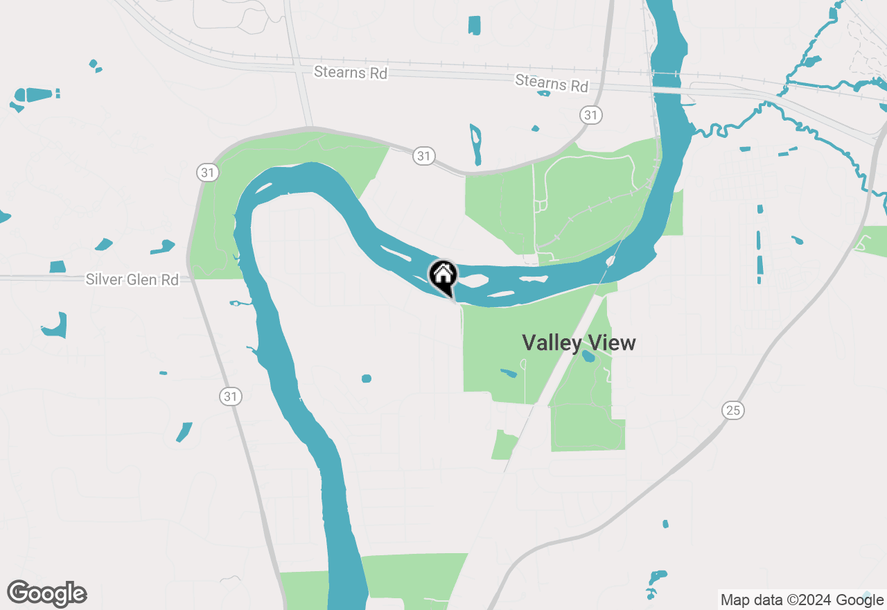 Map of 35W337 Riverside Drive, St. Charles, IL 60174
