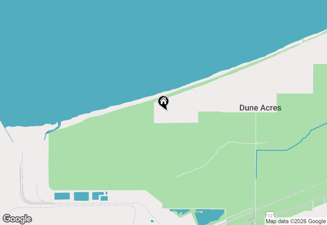Map of 22 Summitt Drive, Dune Acres, IN 46304