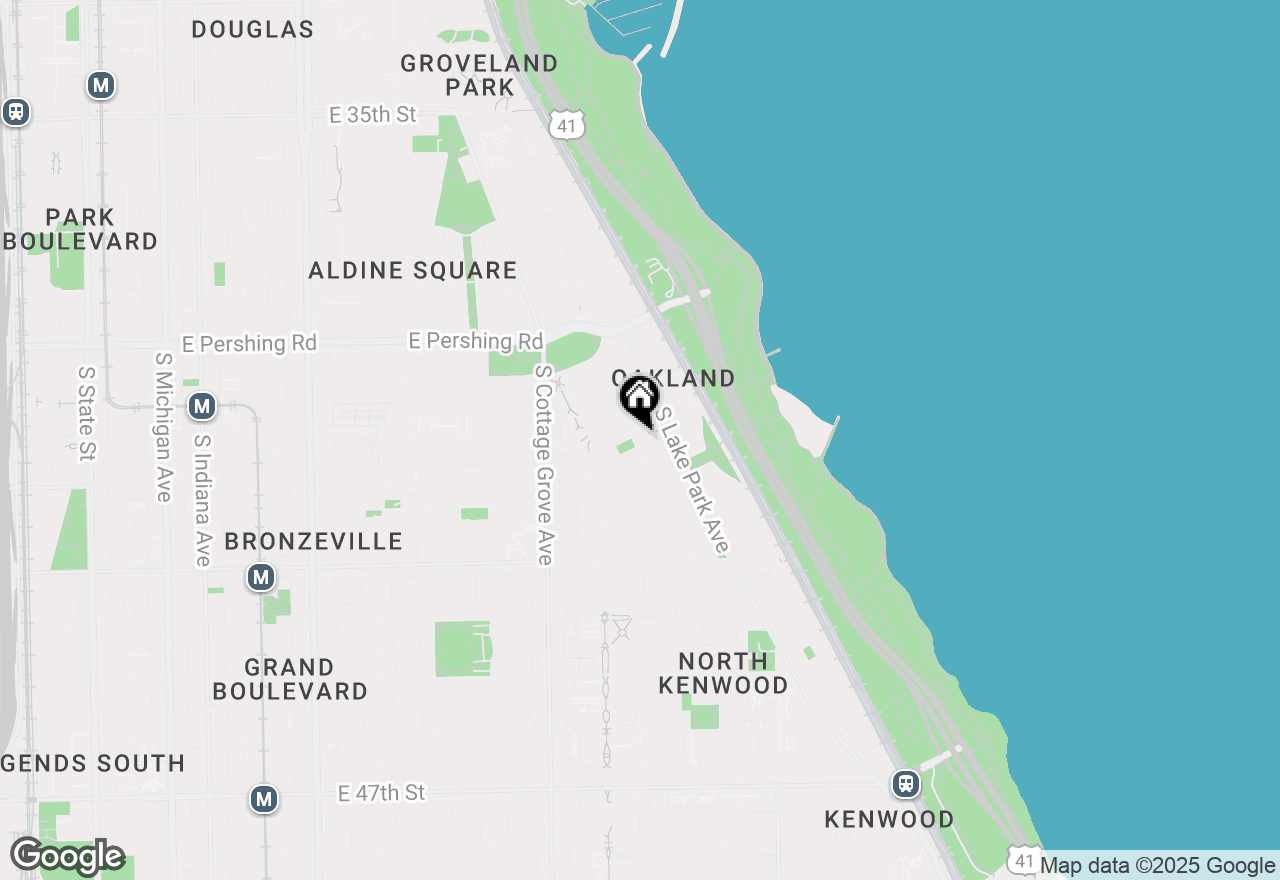 Map of 4055 S Ellis Avenue, Chicago, IL 60653