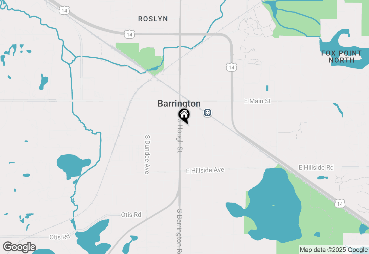 Map of 115 E Lincoln Avenue, Barrington, IL 60010