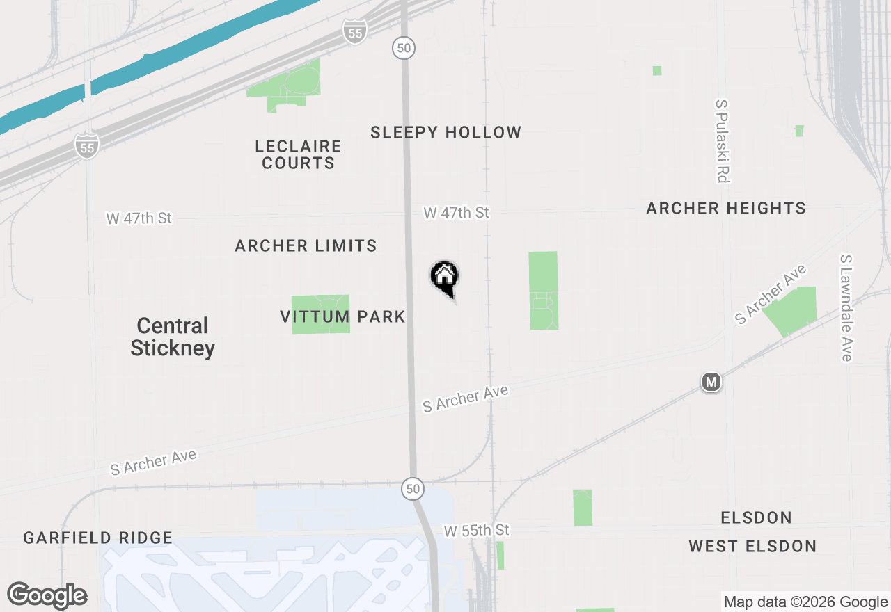 Map of 4918 S Kilpatrick Avenue, Chicago, IL 60632