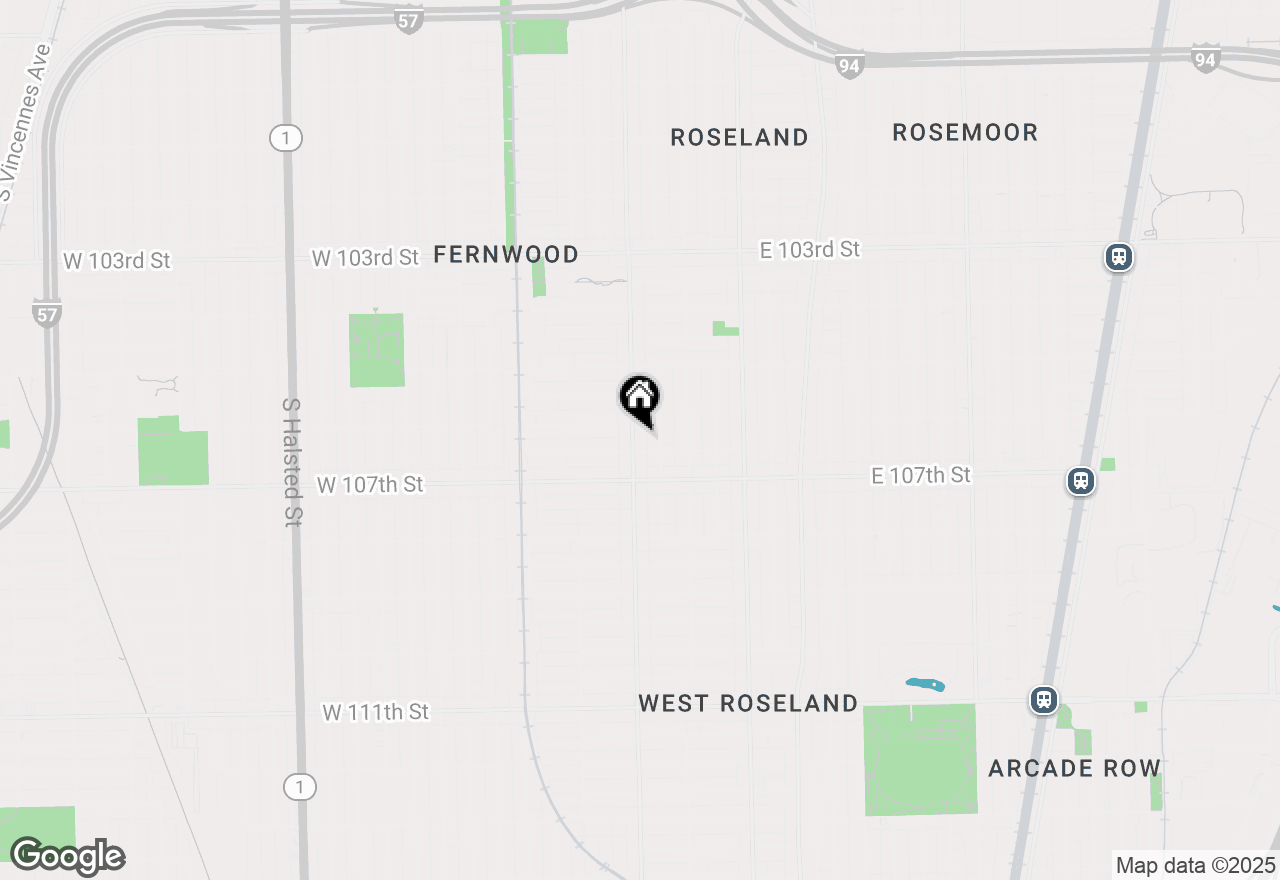 Map of 10617 S Wentworth Avenue, Chicago, IL 60628