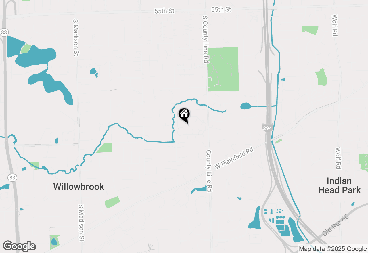 Map of 803 Burr Ridge Club, Burr Ridge, IL 60527