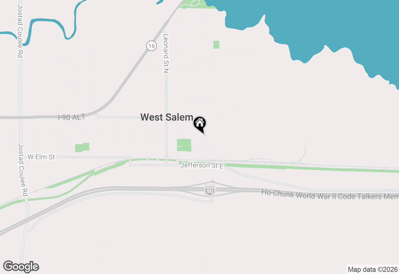 Map of 105 Van Ness St N, West Salem, WI 54669