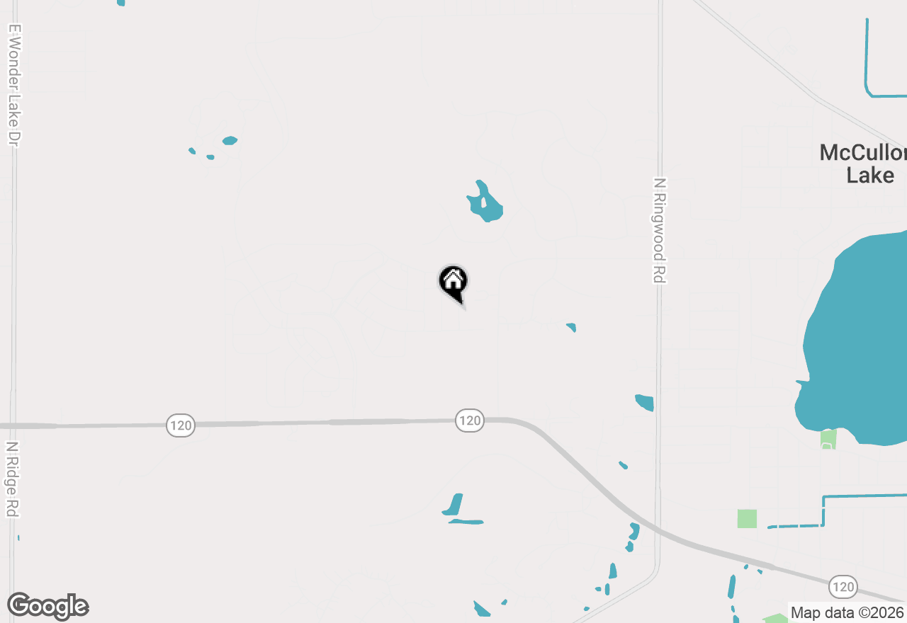 Map of 2279 Redwood Trail, Wonder Lake, IL 60097