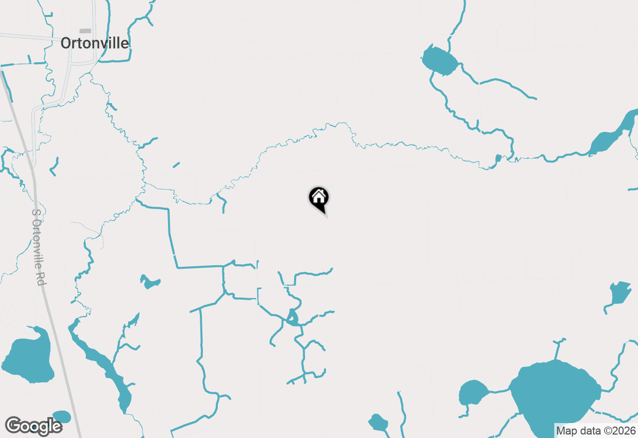 Map of 1380 Kent Road, Ortonville, MI 48462