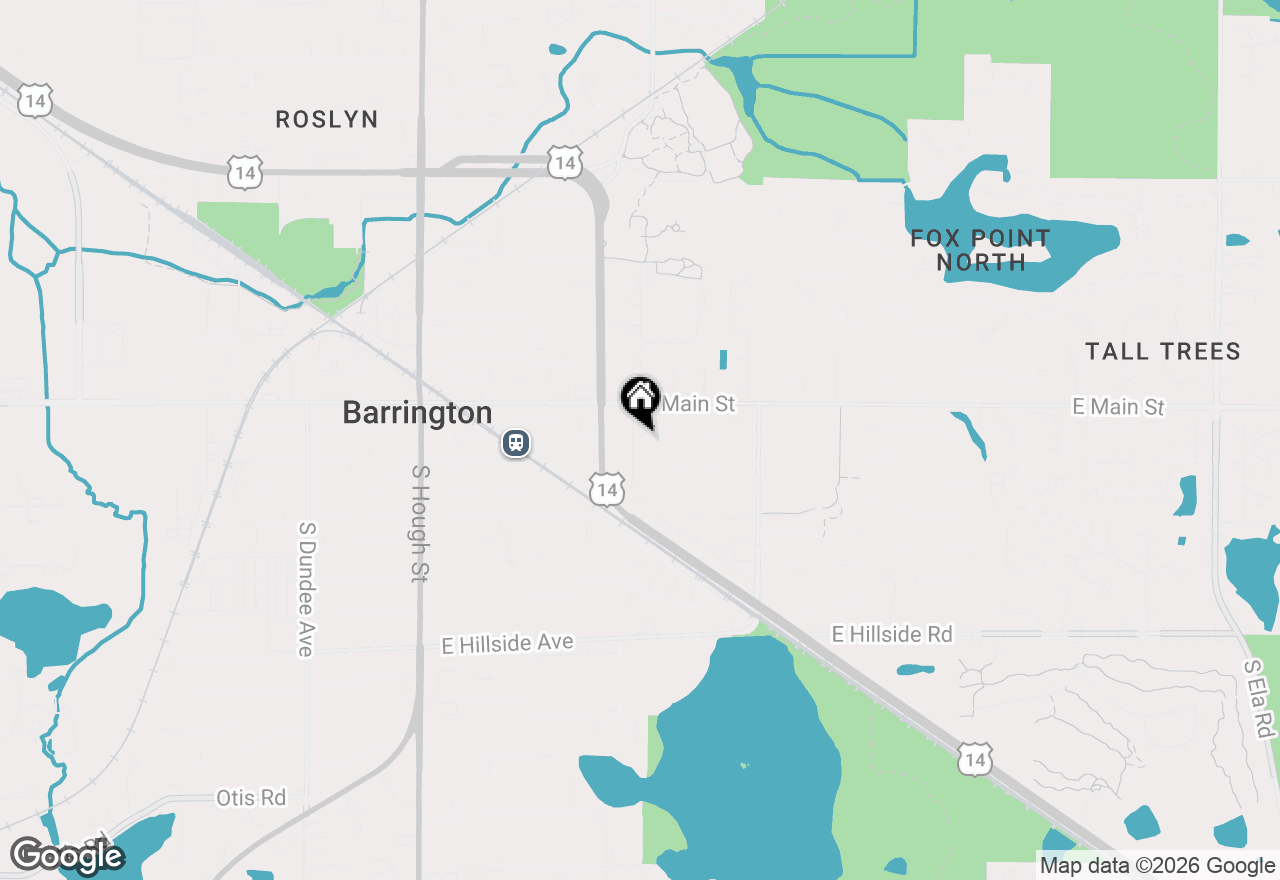 Map of 131 Walton Street, Barrington, IL 60010