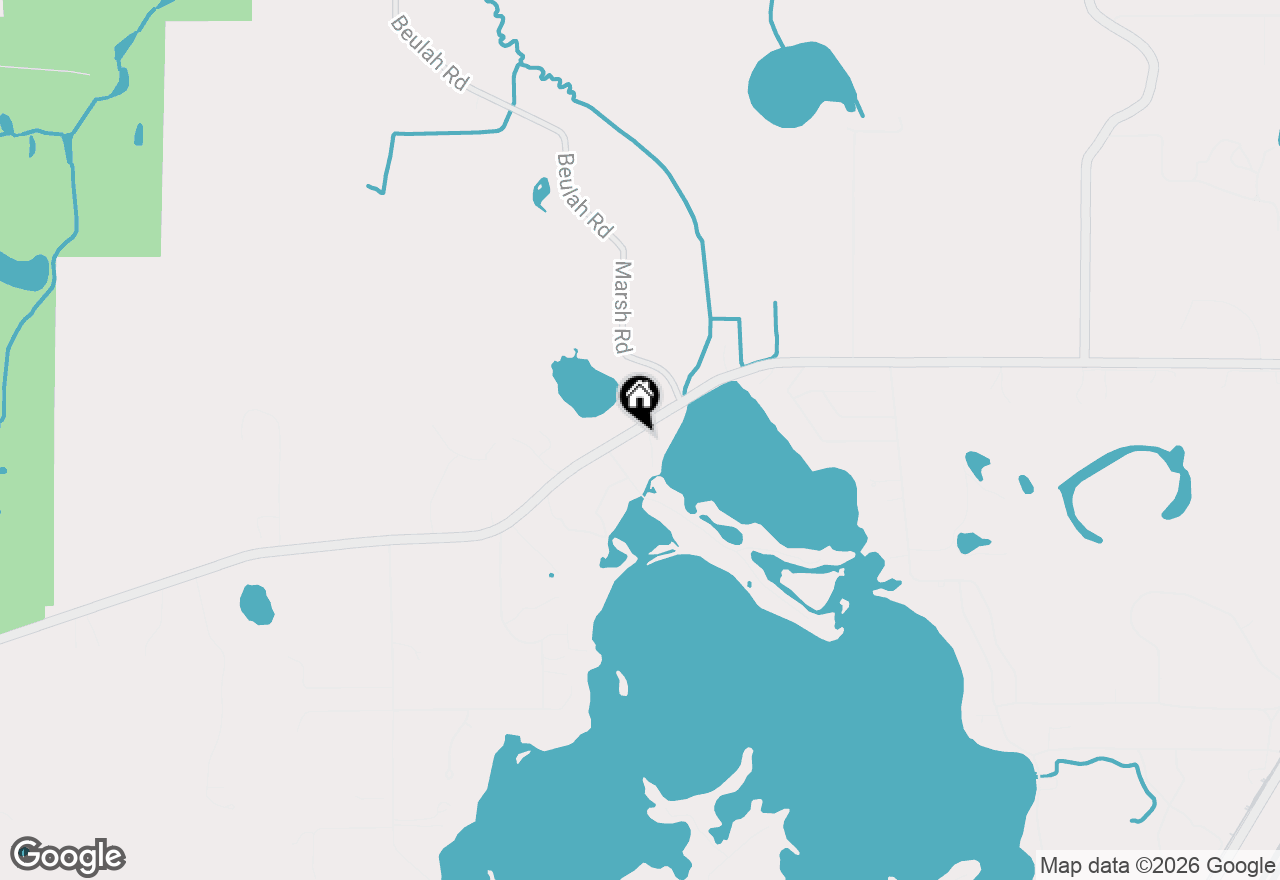 Map of W1689 County Road J, Mukwonago, WI 53149