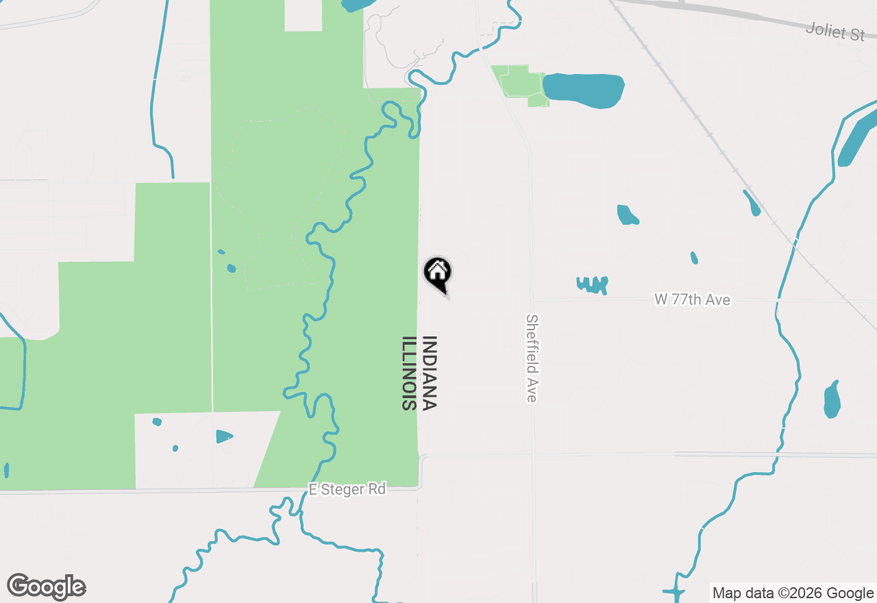 Map of 54 Beiriger Drive, Dyer, IN 46311