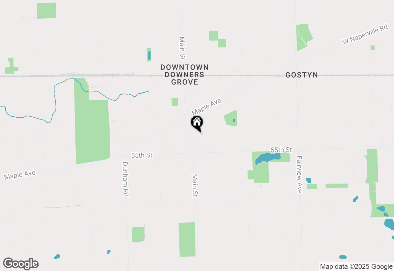 Map of 945 Summit Street, Downers Grove, IL 60515