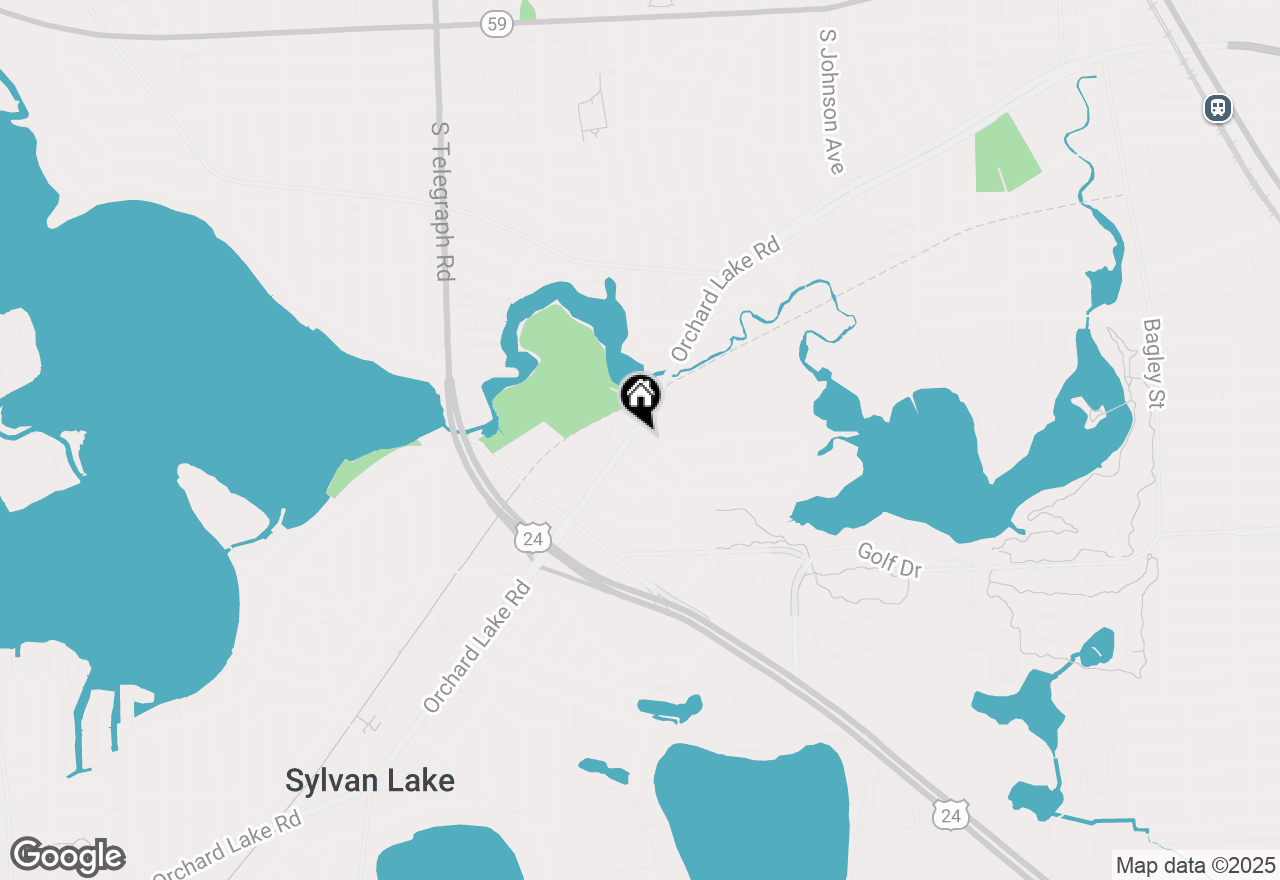 Map of 869 Orchard Lake Road, Pontiac, MI 48341