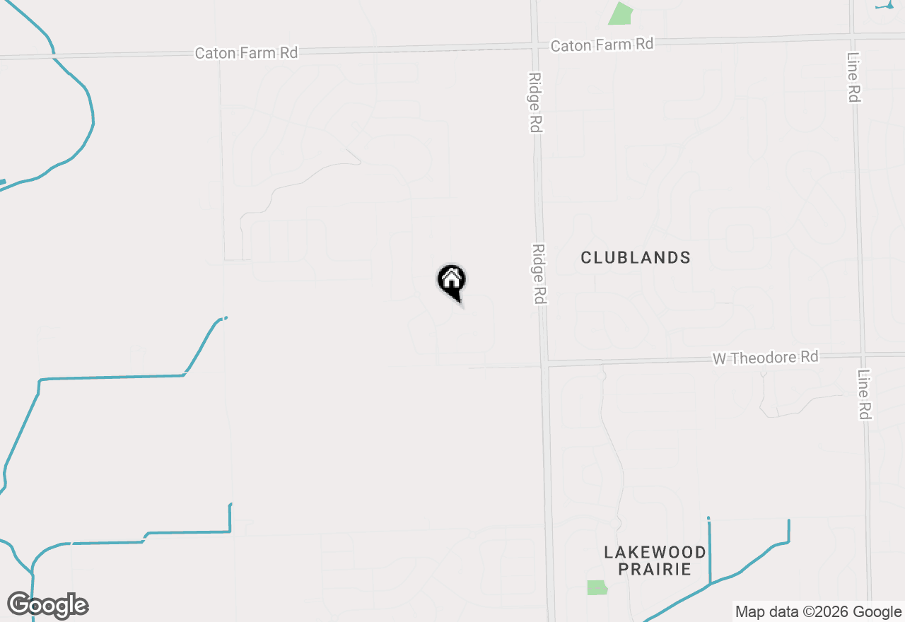 Map of 1713 Aaron Lane, Joliet, IL 60431