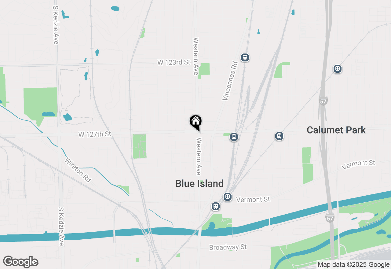 Map of 12708 Western Avenue, Blue Island, IL 60406