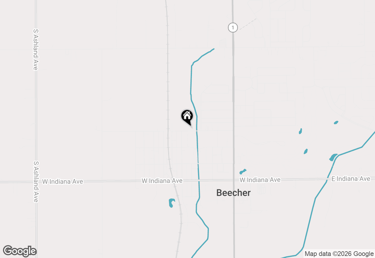 Map of 711 Miller Street, Beecher, IL 60401