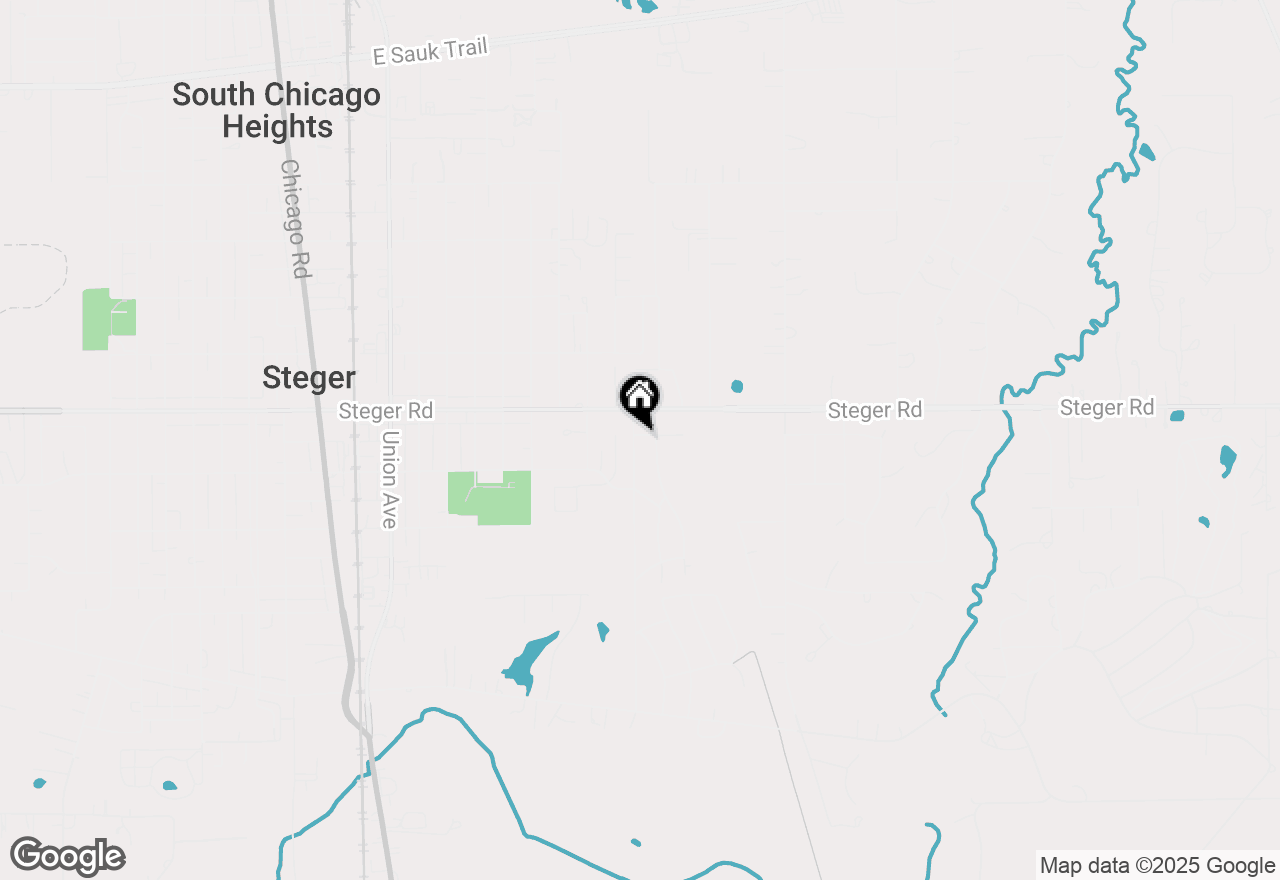 Map of 129 Dorsetshire Drive, Steger, IL 60475