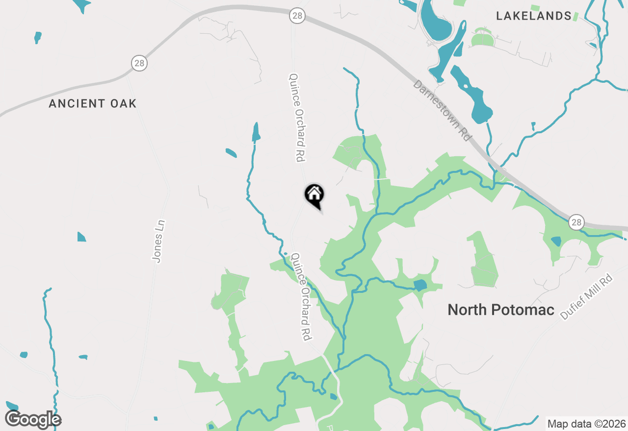 Map of 15108 Winesap Dr, North Potomac, MD 20878