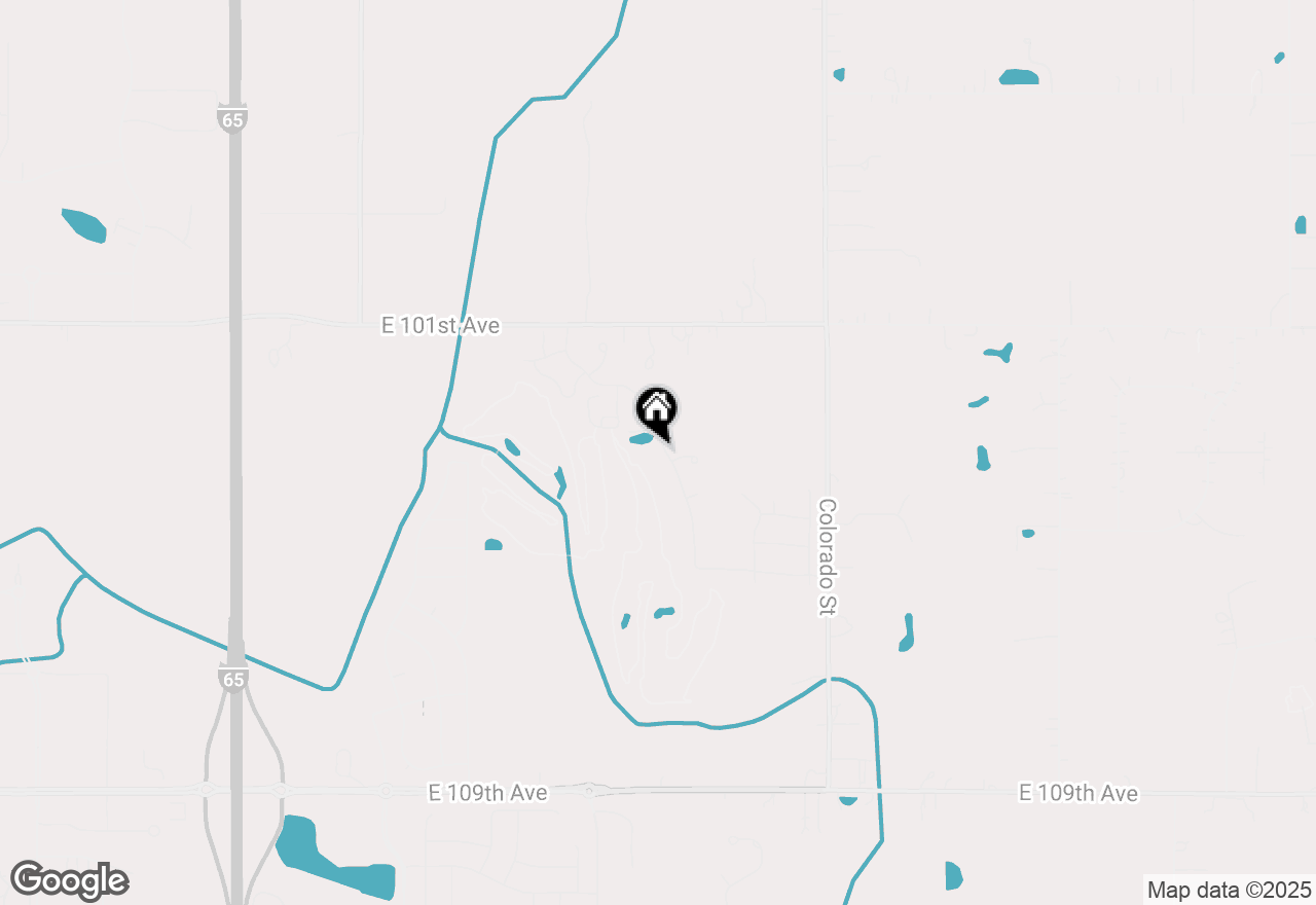 Map of 10350 California Street, Crown Point, IN 46307
