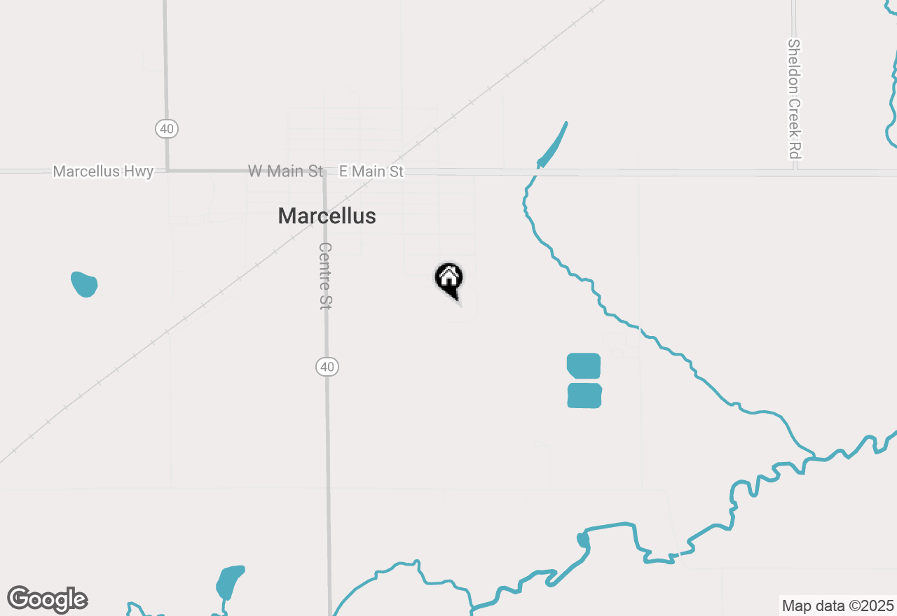 Map of 400 E South Street Lot 23, Marcellus, MI 49067