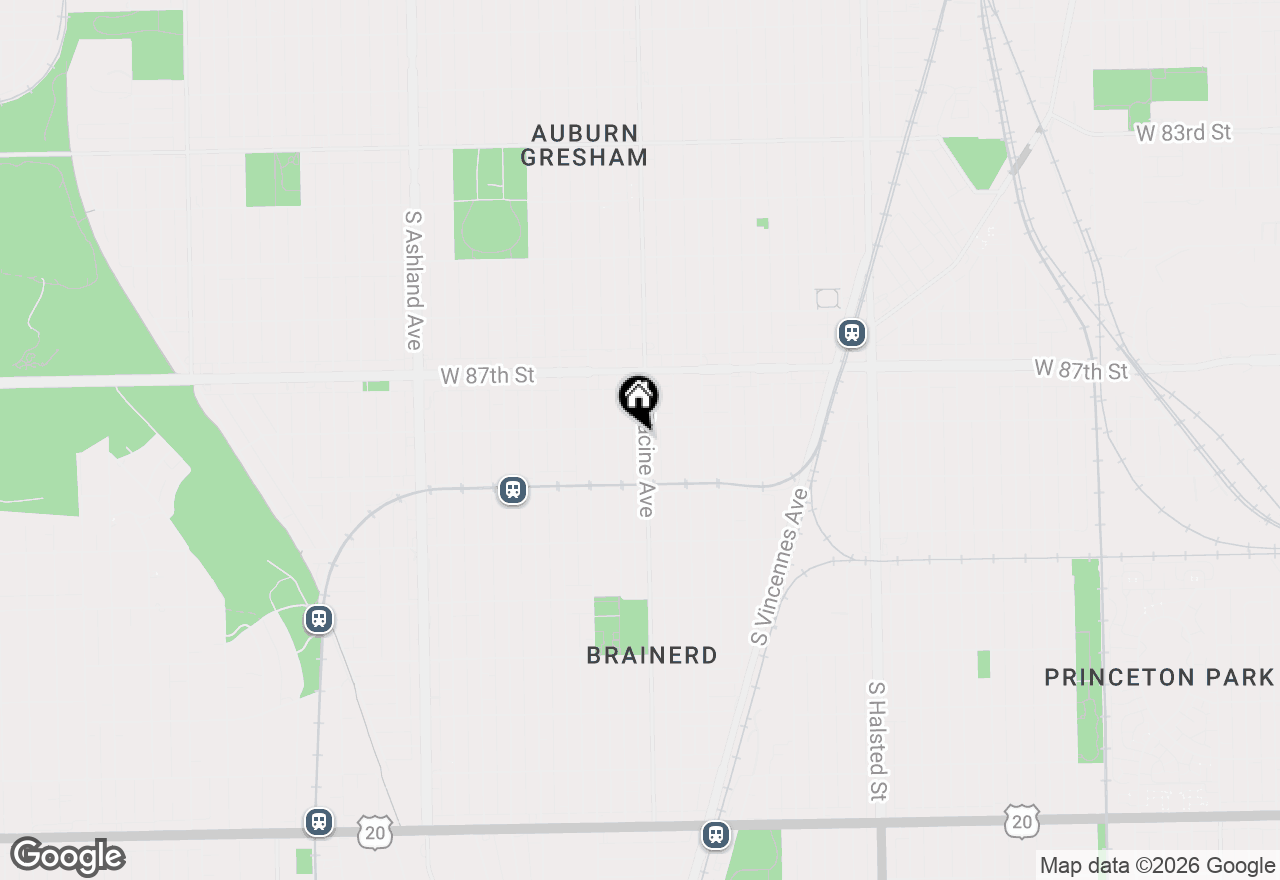 Map of 8810 S Racine Avenue, Chicago, IL 60620