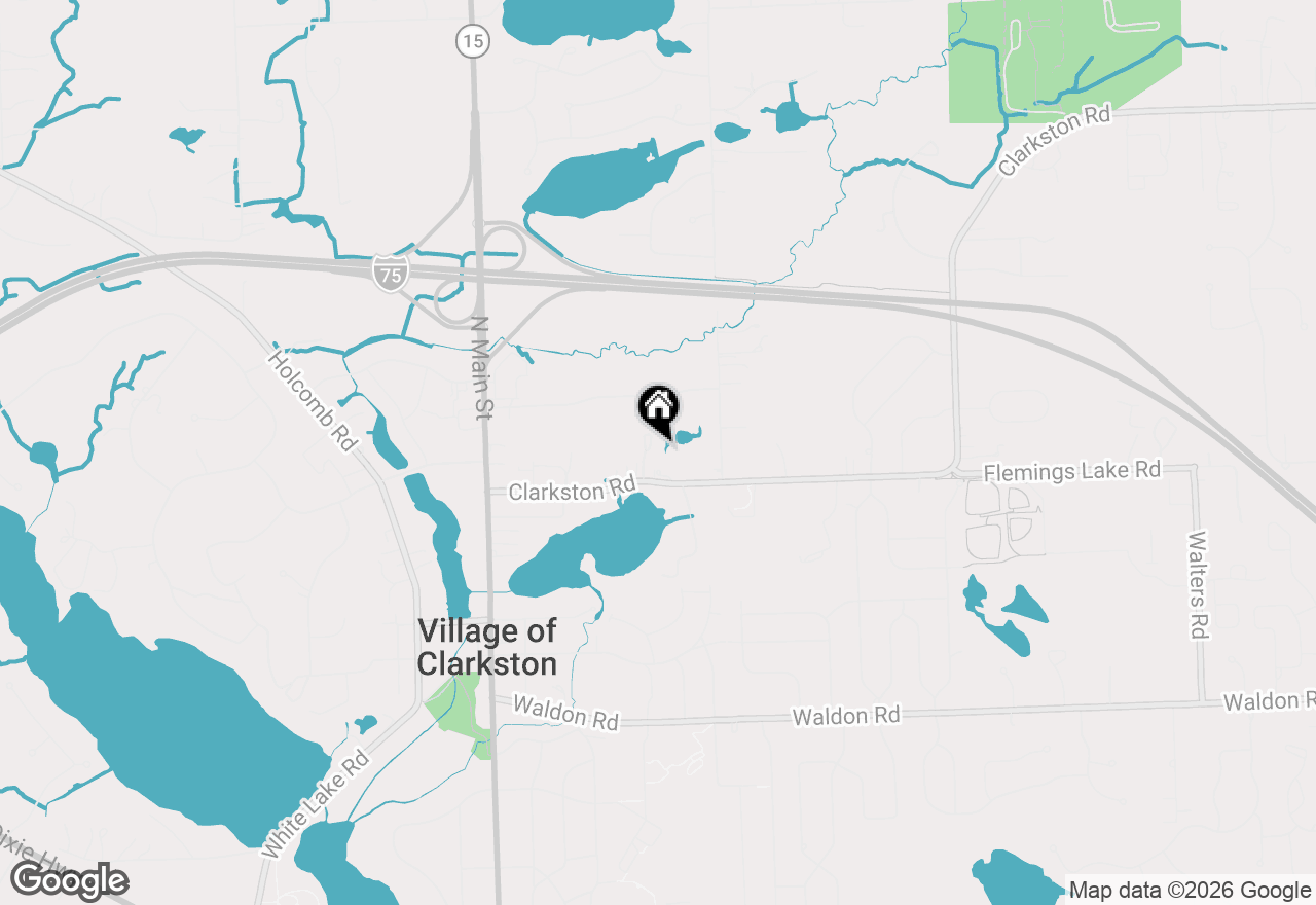 Map of 6576 Steeple Ridge, Clarkston, MI 48346