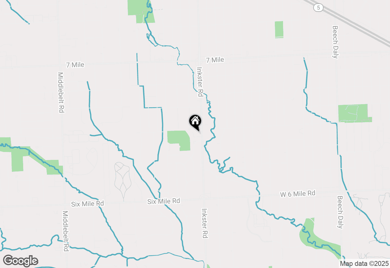 Map of 17725 Inkster Road, Livonia, MI 48152