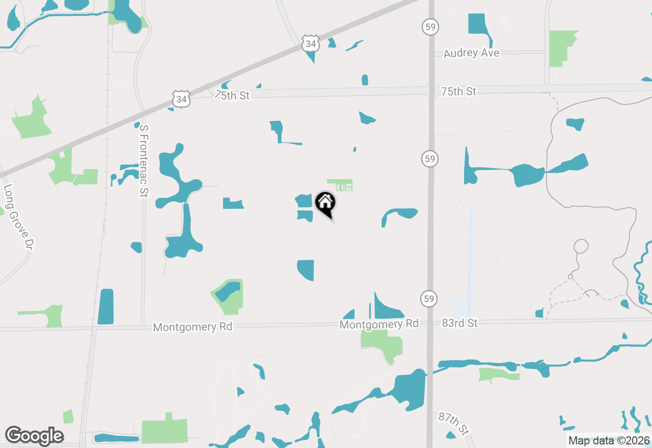 Map of 4271 Chelsea Manor Circle, Aurora, IL 60504