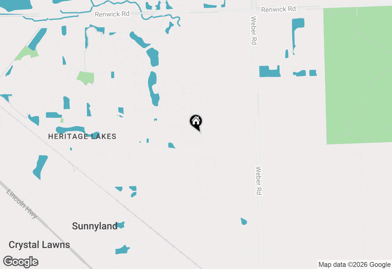 Map of 16601 Grandwood Lake Drive, Crest Hill, IL 60403