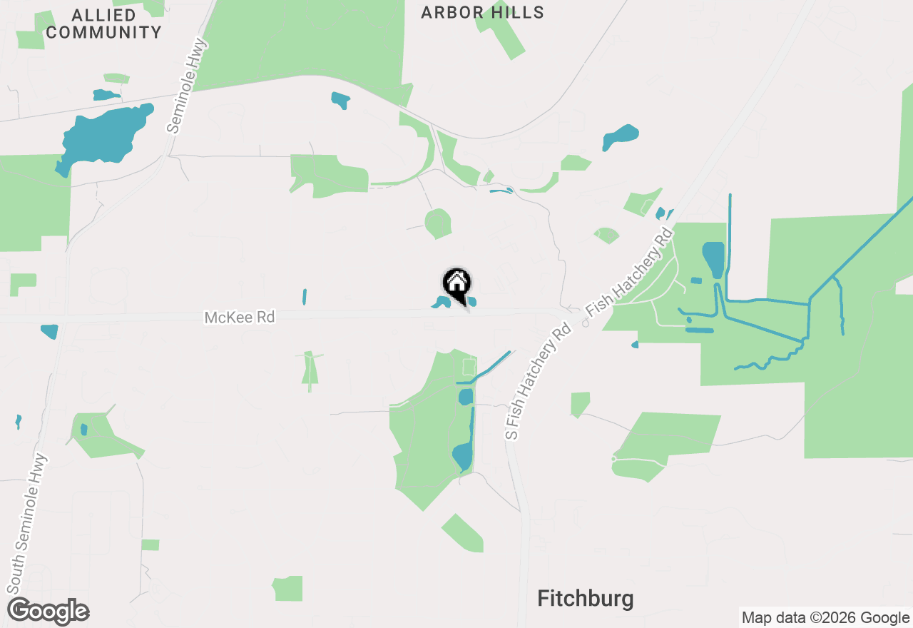 Map of 5238 Inspiration Way, Fitchburg, WI 53711