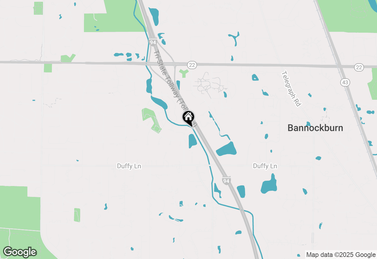 Map of 867 Downing Square, Lincolnshire, IL 60069