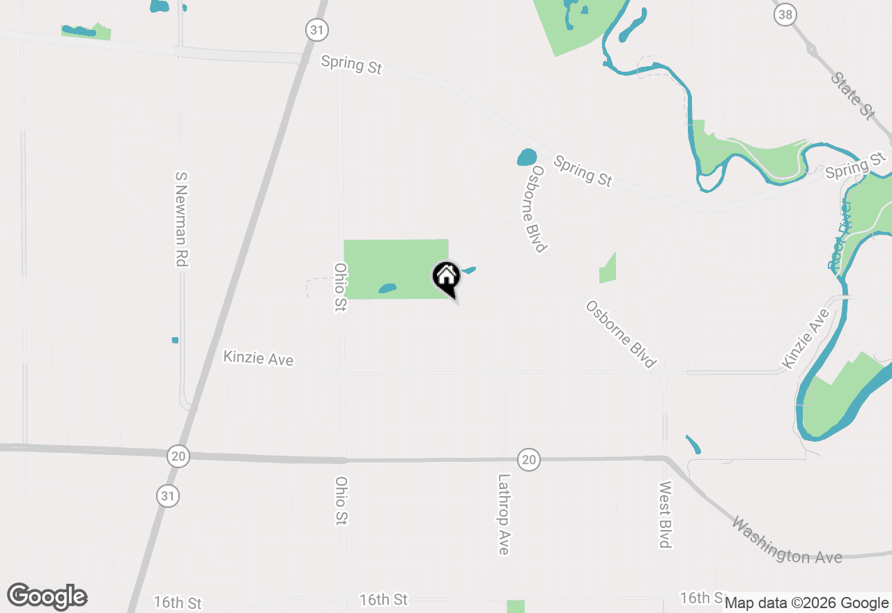 Map of 601 Kentucky St, Racine, WI 53405