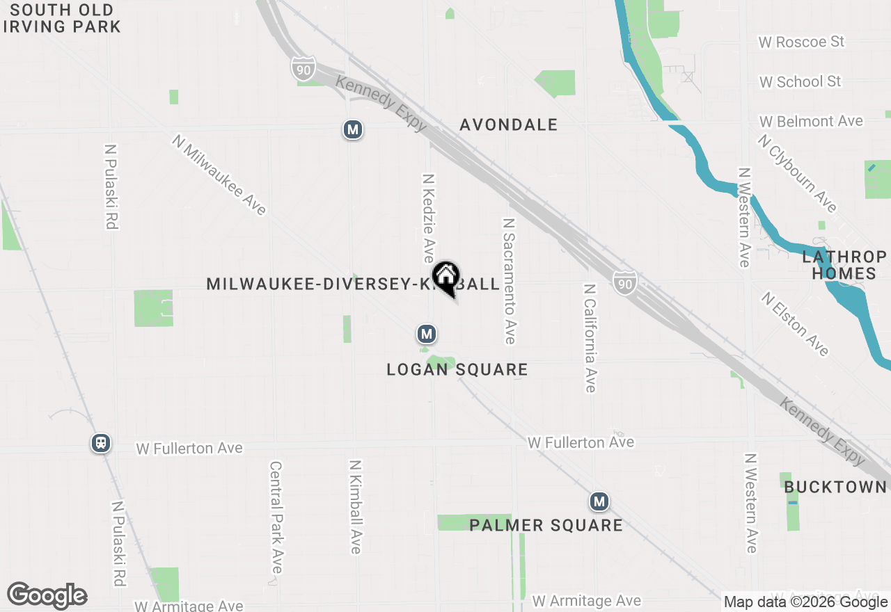 Map of 2724 N Troy Street, Chicago, IL 60647