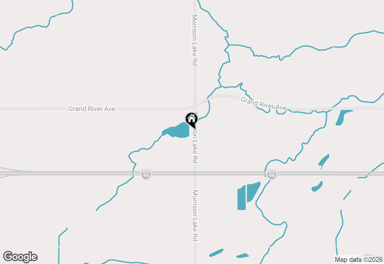 Map of 7192 Morrison Lake Road, Saranac, MI 48881