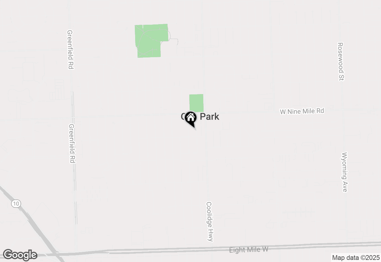 Map of 22050 Westhampton Street, Oak Park, MI 48237