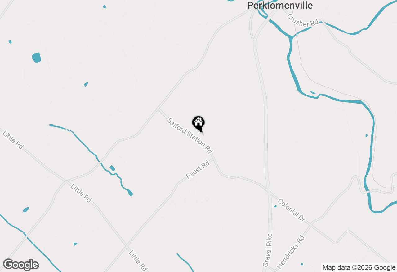 Map of 3319 Salford Station Road, Perkiomenville, PA 18074