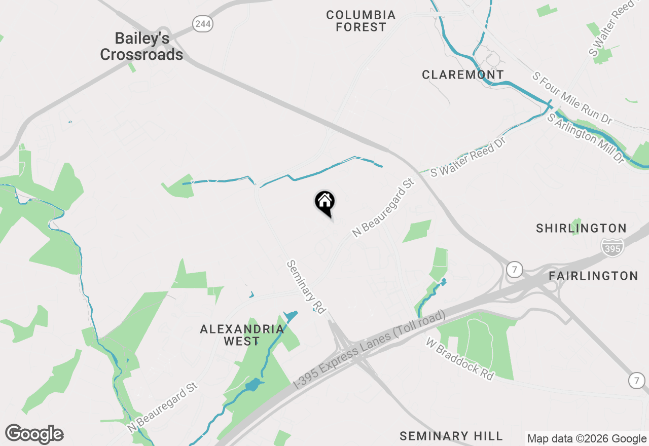 Map of 5025 Domain Place #26, Alexandria, VA 22311
