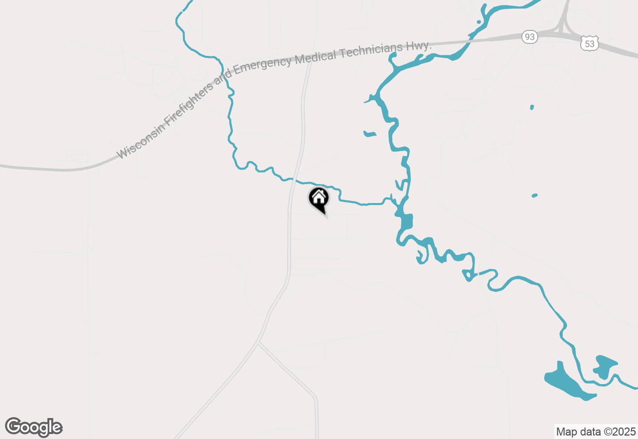 Map of W21001 Deer Run Ln, Galesville, WI 54630