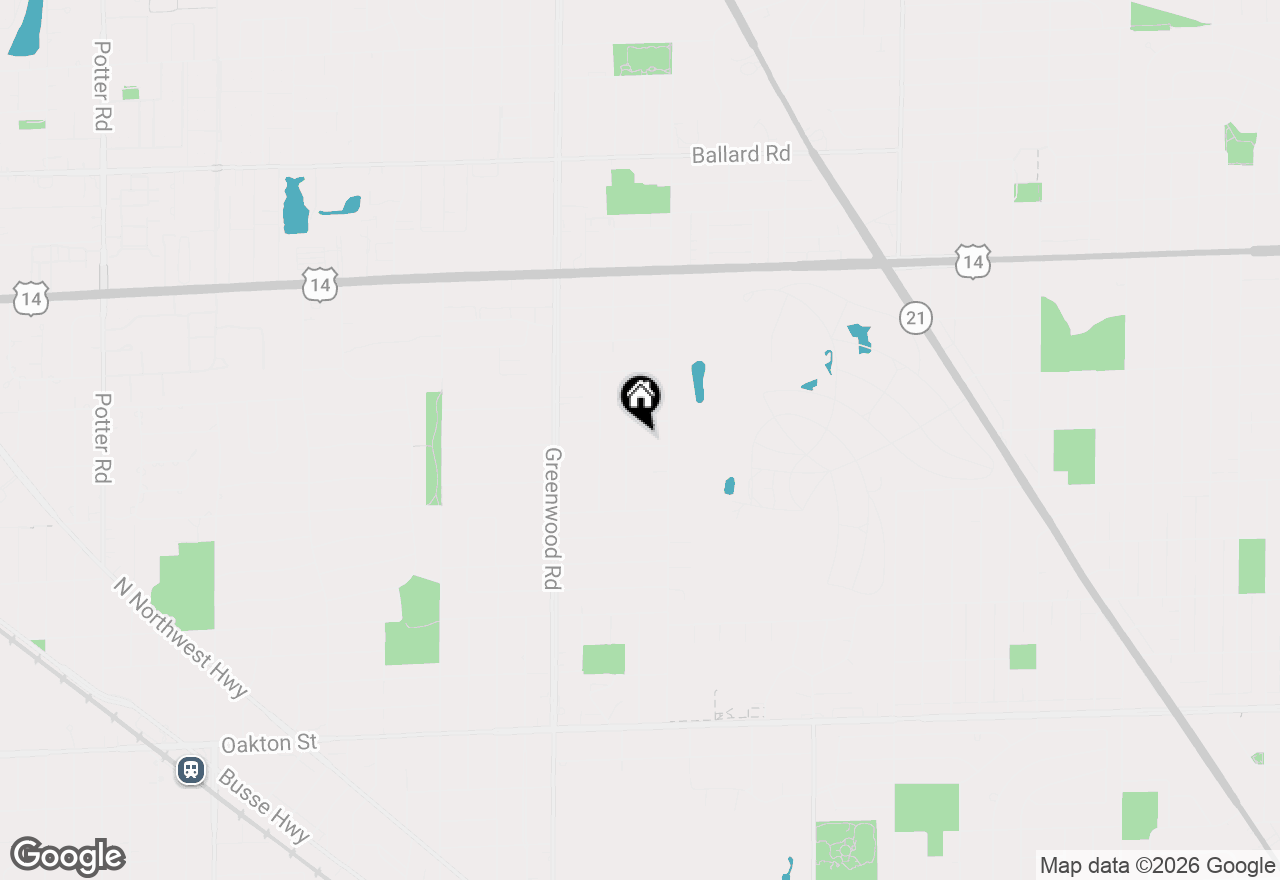 Map of 8432 W Amelia Drive, Niles, IL 60714