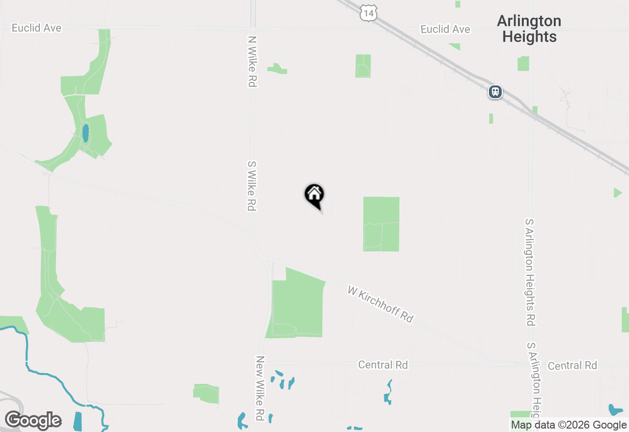 Map of 431 S Princeton Avenue, Arlington Heights, IL 60005