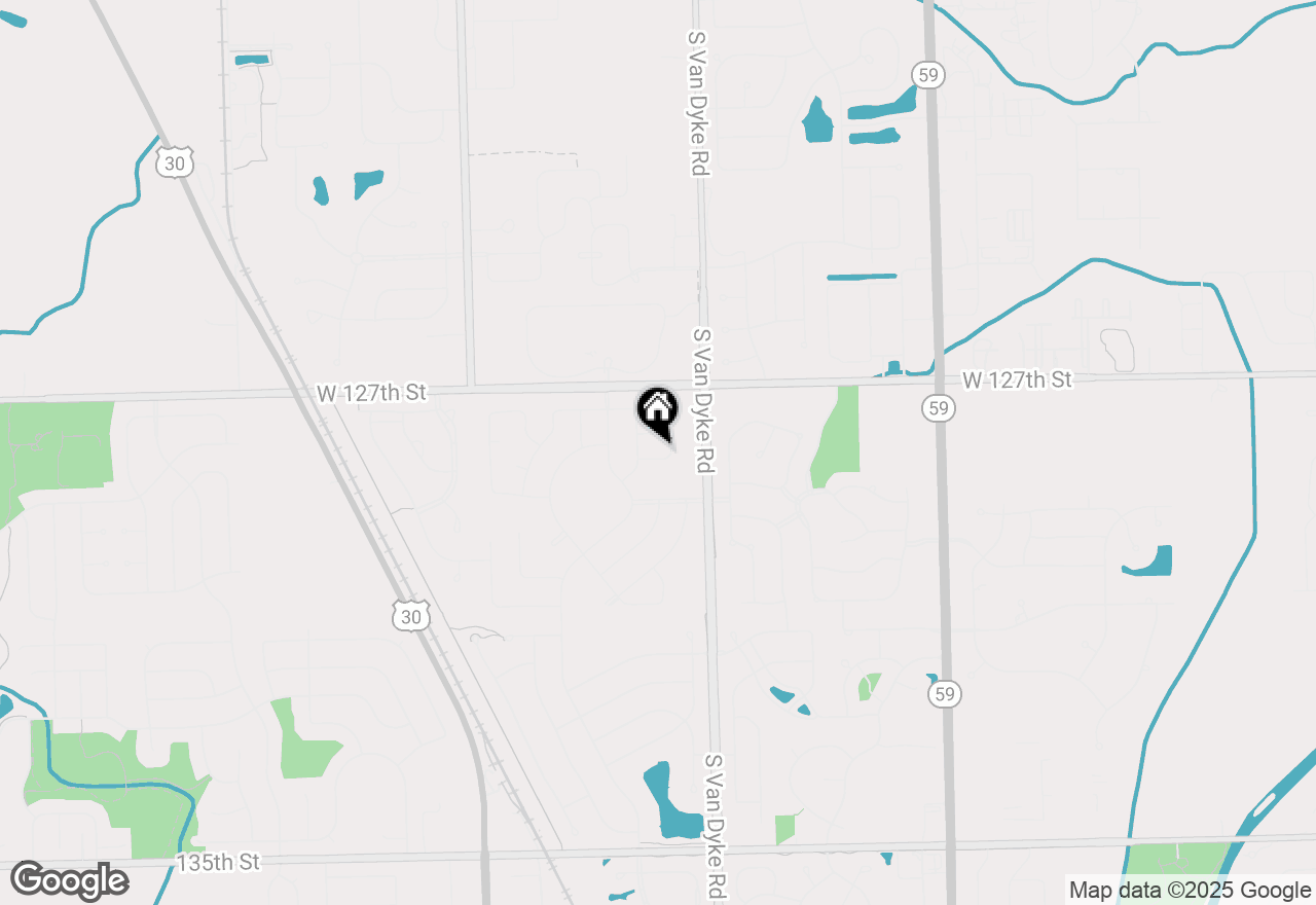 Map of 24359 W Alexis Lane, Plainfield, IL 60585