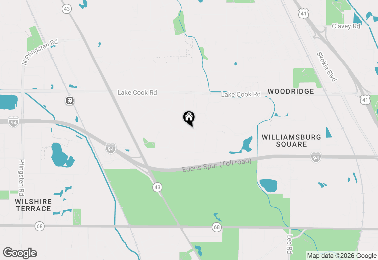 Map of 1802 Walnut Circle, Northbrook, IL 60062